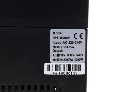Купить ИБП Powercom Raptor RPT-2000AP  7901364. Характеристики, отзывы и цены в Донецке