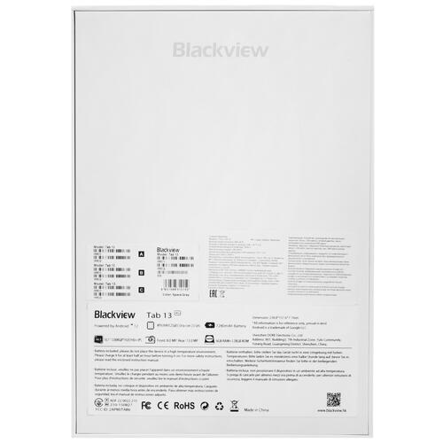 Купить 10.1" Планшет Blackview Tab 13 LTE 128 ГБ серый + чехол  5078685. Характеристики, отзывы и цены в Донецке