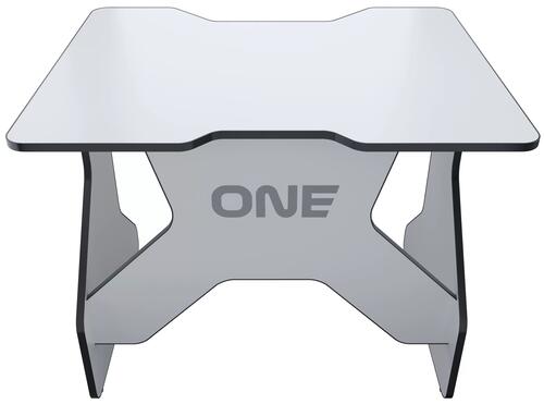 Купить Стол компьютерный VMMGAME ONE LIGHT 100 BLACK + MINI MAT белый/черный  9085946. Характеристики, отзывы и цены в Донецке
