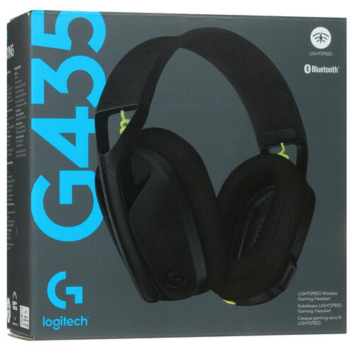 Купить Беспроводные наушники Logitech G435 черный 2021  4868257. Характеристики, отзывы и цены в Донецке
