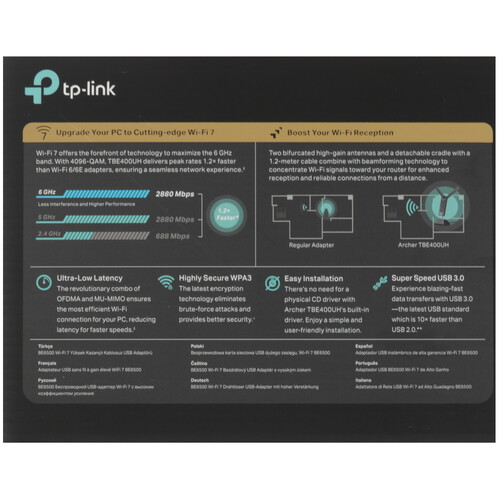 Купить Wi-Fi адаптер TP-Link Archer TBE400UH  9276979. Характеристики, отзывы и цены в Донецке