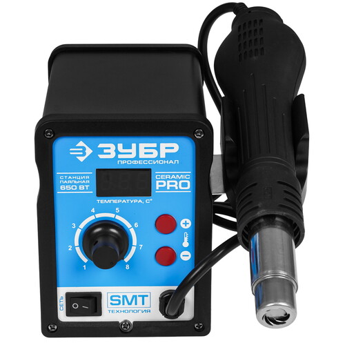 Купить Паяльная станция ЗУБР ПСТ-650  5643466. Характеристики, отзывы и цены в Донецке