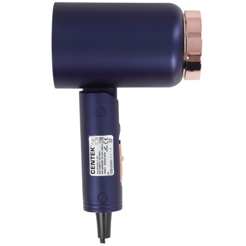 Купить Фен Centek CT-2202 синий/золотистый  9127668. Характеристики, отзывы и цены в Донецке