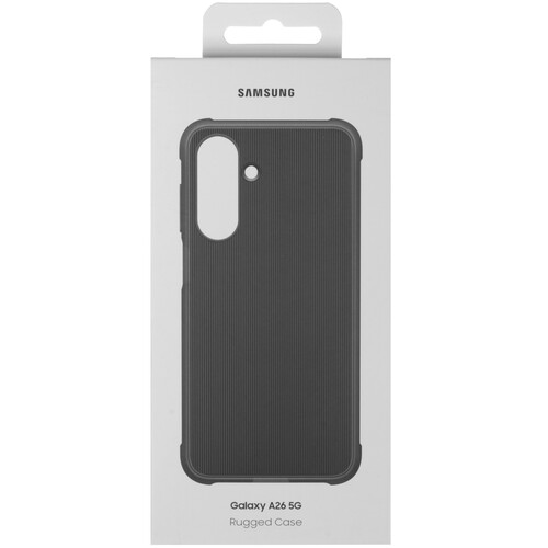 Купить Накладка  Samsung Rugged Case для Samsung Galaxy A26 черный  5620037. Характеристики, отзывы и цены в Донецке