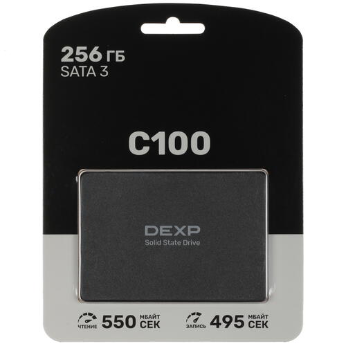 Купить 256 ГБ 2.5" SATA накопитель DEXP C100  5098670. Характеристики, отзывы и цены в Донецке