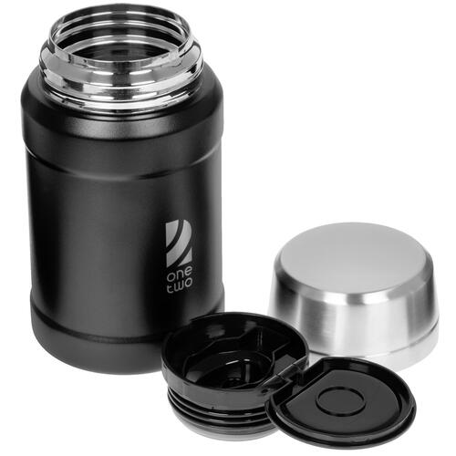 Купить Термос OneTwo Explorer O3VF090 черный  1691796. Характеристики, отзывы и цены в Донецке