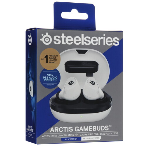 Купить Наушники TWS SteelSeries Gamebuds for PlayStation белый 2024  5497957. Характеристики, отзывы и цены в Донецке