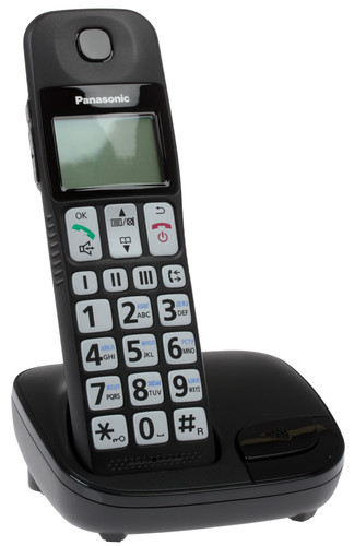 Купить Телефон беспроводной (DECT) Panasonic KX-TGE110RUB  7984725. Характеристики, отзывы и цены в Донецке