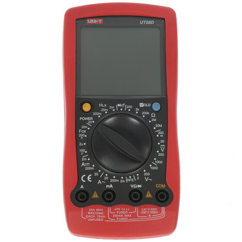 Купить Мультиметр UNI-T UT58D  1128052. Характеристики, отзывы и цены в Донецке