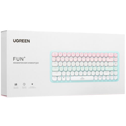 Купить Клавиатура  проводная + беспроводная UGREEN FUN+ KU101  5071958. Характеристики, отзывы и цены в Донецке
