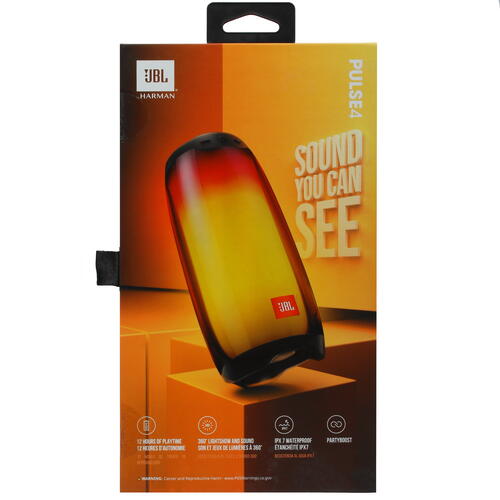Купить Портативная колонка JBL Pulse 4, черный  5045874. Характеристики, отзывы и цены в Донецке