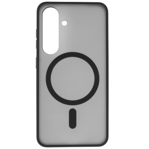 Купить Накладка  uBear Cloud Mag Case для Samsung Galaxy S25 черный/прозрачный  5617308. Характеристики, отзывы и цены в Донецке