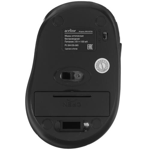 Купить Мышь беспроводная Aceline WM-907BU  черный  1359488. Характеристики, отзывы и цены в Донецке