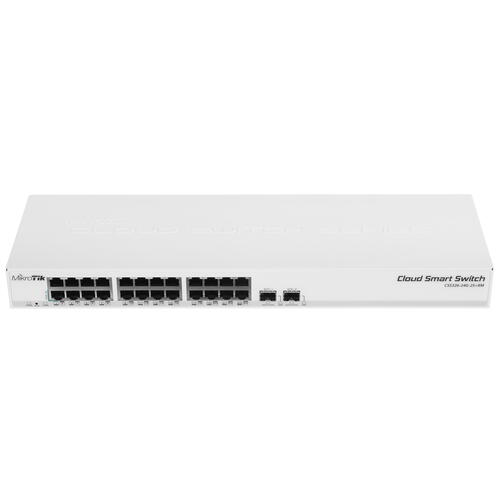 Купить Коммутатор MikroTik CSS326-24G-2S+RM  5048357. Характеристики, отзывы и цены в Донецке