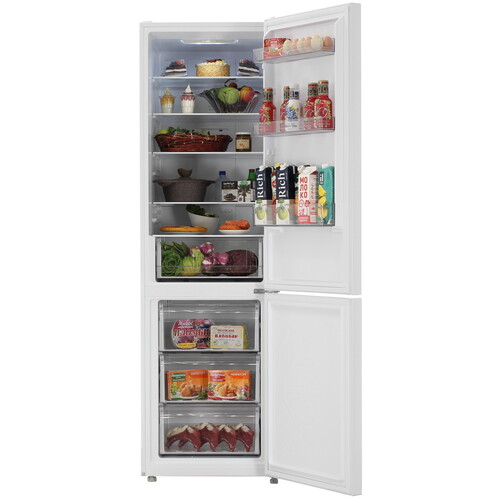 Купить Холодильник с морозильником   Candy CCRN6200WD белый  9273061. Характеристики, отзывы и цены в Донецке