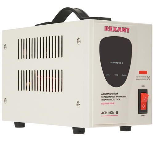 Купить Стабилизатор напряжения Rexant AСН-1000/1-Ц  8196114. Характеристики, отзывы и цены в Донецке