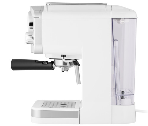 Купить Кофеварка рожковая MAUNFELD MF-735WH PRO белый  5354635. Характеристики, отзывы и цены в Донецке