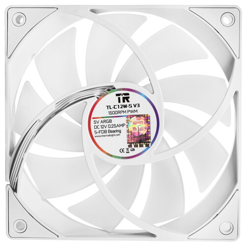 Купить Вентилятор Thermalright TL-C12W-S V3  белый  5615594. Характеристики, отзывы и цены в Донецке