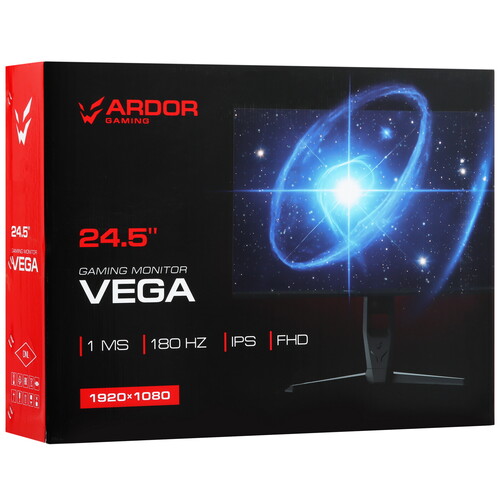 Купить 24.5" Монитор ARDOR GAMING VEGA AF25H1U черный  9156666. Характеристики, отзывы и цены в Донецке