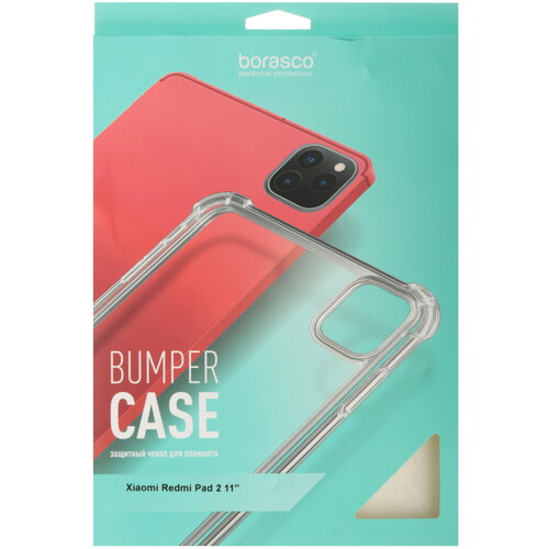 Купить Накладка BoraSCO для Xiaomi Redmi Pad 2 прозрачный  5630316. Характеристики, отзывы и цены в Донецке