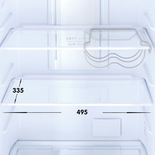 Купить Холодильник с морозильником   Бирюса I980NF серебристый  9066258. Характеристики, отзывы и цены в Донецке