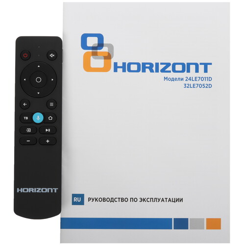 Купить 32" (80 см) Телевизор Horizont 32LE7052D черный  9934819. Характеристики, отзывы и цены в Донецке