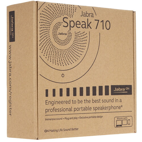 Купить Спикерфон Jabra Speak 710 MS черный  4881579. Характеристики, отзывы и цены в Донецке