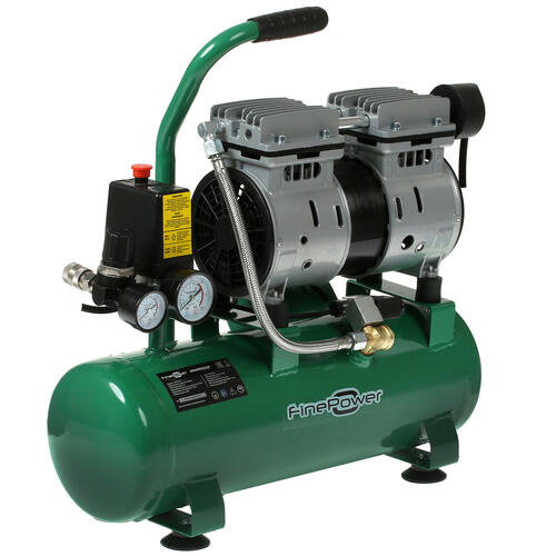 Купить Компрессор поршневой безмасляный FinePower TRF120-9  4853011. Характеристики, отзывы и цены в Донецке
