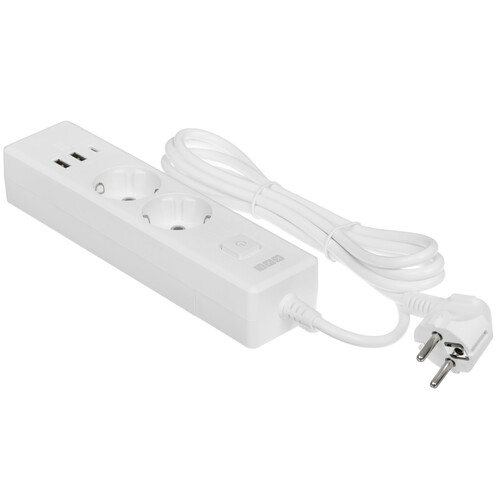 Купить Удлинитель Power Cube PC-4-2M белый  9196399. Характеристики, отзывы и цены в Донецке