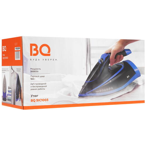 Купить Утюг BQ SIC1003 черный  9001428. Характеристики, отзывы и цены в Донецке