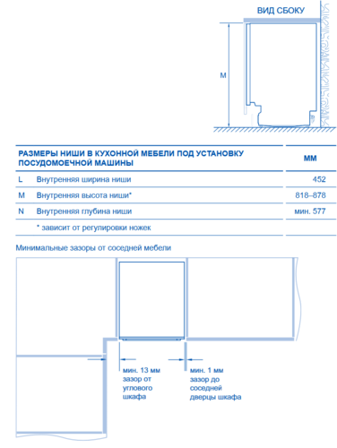 Купить Встраиваемая посудомоечная машина Haier HDWE11-595RU  9242644. Характеристики, отзывы и цены в Донецке