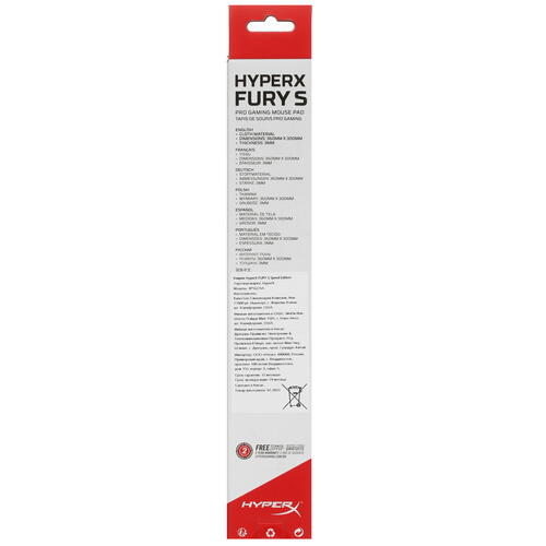 Купить Коврик HyperX Fury S Pro Speed Edition (M) разноцветный  5081687. Характеристики, отзывы и цены в Донецке