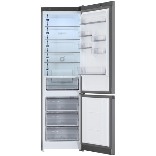 Купить Холодильник с морозильником   Hotpoint HT 6200 S серебристый  5457089. Характеристики, отзывы и цены в Донецке