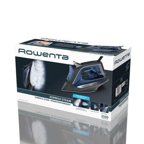 Купить Утюг Rowenta DW4301D1 синий  9303071. Характеристики, отзывы и цены в Донецке