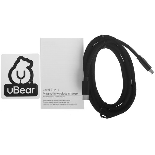 Купить Беспроводное зарядное устройство uBear Level Pro 3-in-1 Apple Watch Edition серый  9240482. Характеристики, отзывы и цены в Донецке