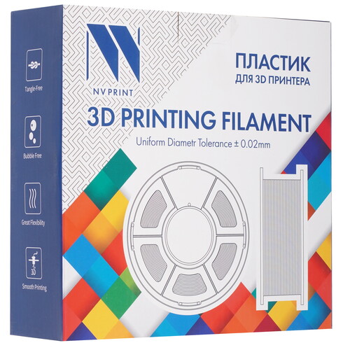 Купить Пластик NVPRINT PLA Carbon Fiber  9158680. Характеристики, отзывы и цены в Донецке
