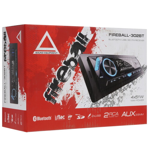 Купить Автопроигрыватель AurA FIREBALL-302BT  5608247. Характеристики, отзывы и цены в Донецке
