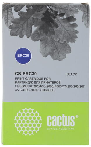 Купить Картридж Cactus CS-ERC30 черный  7936685. Характеристики, отзывы и цены в Донецке