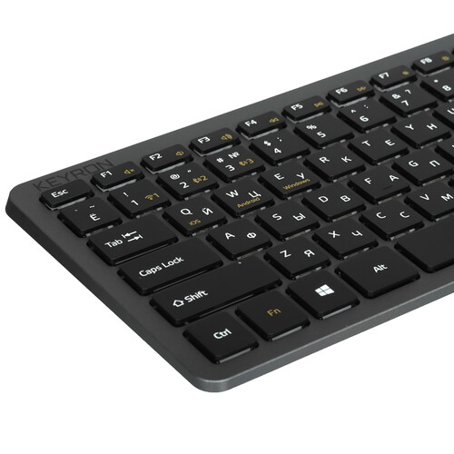 Купить Клавиатура беспроводная KEYRON Zero Gravity  9135248. Характеристики, отзывы и цены в Донецке