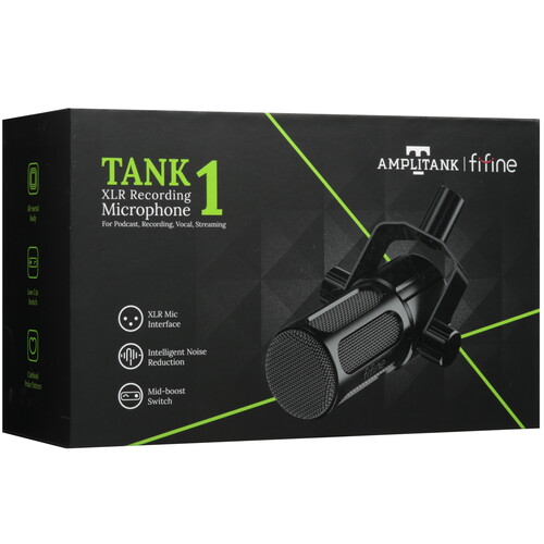 Купить Микрофон Fifine Tank1 черный  5477747. Характеристики, отзывы и цены в Донецке