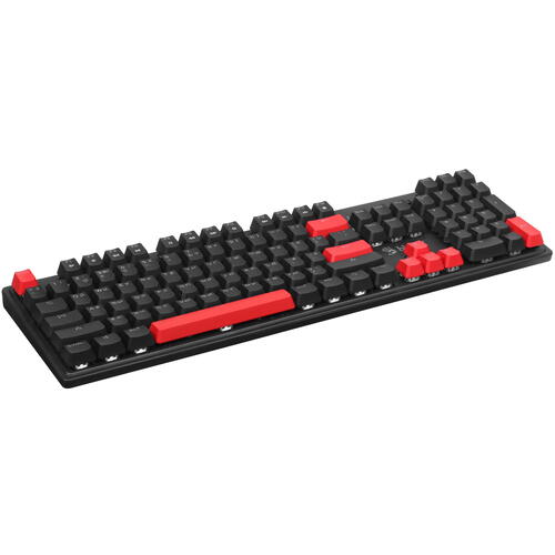Купить Клавиатура проводная A4Tech Bloody S510R [S510R USB FIRE BLACK/BLMS RED]  5093852. Характеристики, отзывы и цены в Донецке