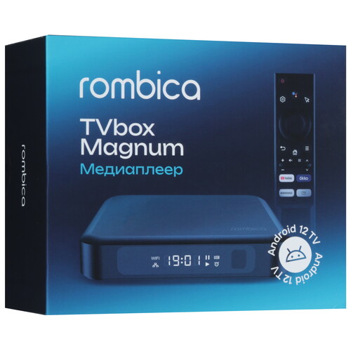 Купить Медиаплеер Rombica TVbox Magnum  5437067. Характеристики, отзывы и цены в Донецке