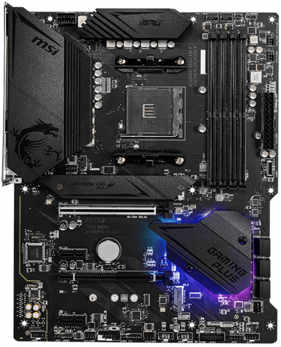 Купить Материнская плата MSI MPG B550 GAMING PLUS  1679842. Характеристики, отзывы и цены в Донецке