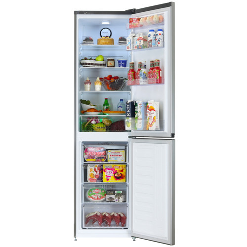 Купить Холодильник с морозильником   BEKO B5RCNK332HX серебристый  9305634. Характеристики, отзывы и цены в Донецке