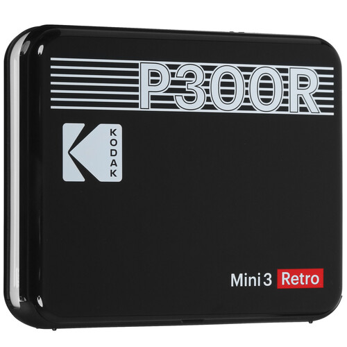 Купить Компактный фотопринтер Kodak Mini 3 Retro черный  5469359. Характеристики, отзывы и цены в Донецке