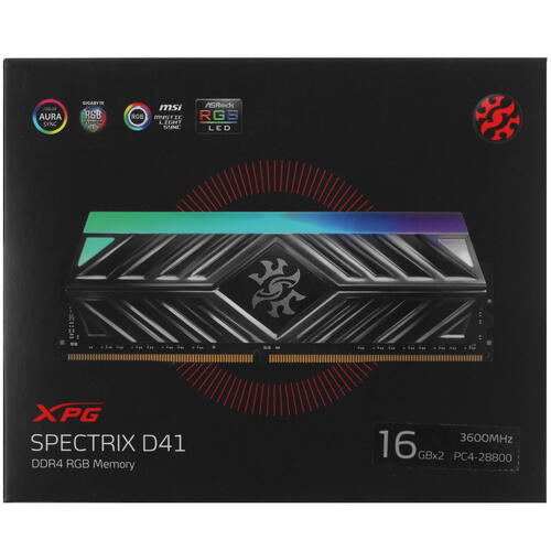 Купить Оперативная память ADATA XPG SPECTRIX D41 RGB  4847031. Характеристики, отзывы и цены в Донецке