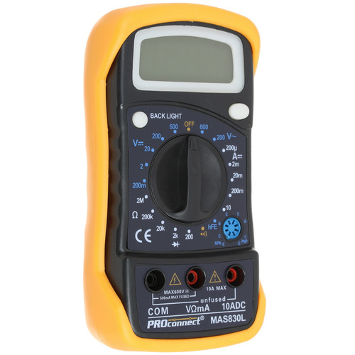 Купить Мультиметр Proconnect MAS830L  1128062. Характеристики, отзывы и цены в Донецке