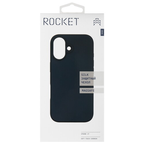Купить Накладка  Rocket Silk для Apple iPhone 17 синий  5639047. Характеристики, отзывы и цены в Донецке