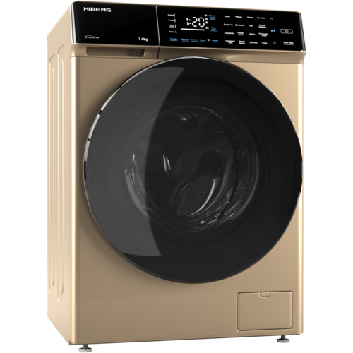 Купить Стиральная машина HIBERG i-DDQ9-712 G золотистый  9975385. Характеристики, отзывы и цены в Донецке