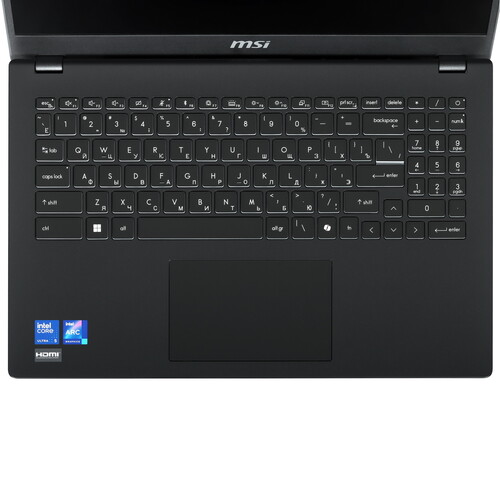 Купить 15.6" Ноутбук MSI Modern 15 H AI C1MG-009XRU черный  5448037. Характеристики, отзывы и цены в Донецке